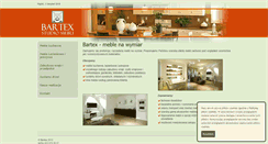 Desktop Screenshot of meble-bartex.pl